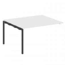 Metal System Quattro Проходной элемент перег. стола на П-образном м/к 40БП.ППРГ-3 Белый/Металл Антра