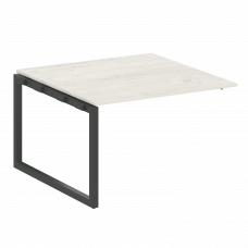 Metal System Quattro Проходной элемент перег. стола на О-образном м/к 50БО.ППРГ-2 Дуб Наварра/Металл