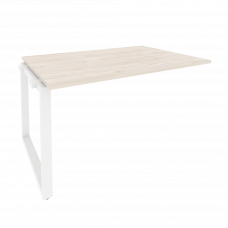 Onix Проходной наборный элемент переговорного стола O.MO-NPRG-3 Денвер Светлый/Металл Белый 1380*980
