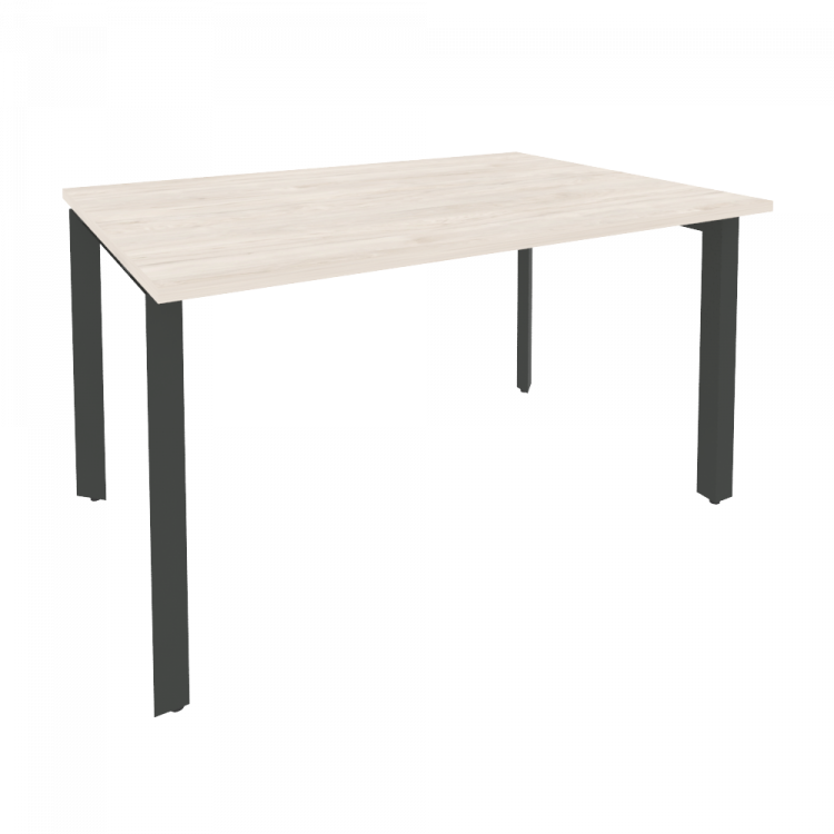 Onix Стол переговорный O.MP-PRG-1.3 Денвер Светлый/Металл Антрацит 1380*980*750