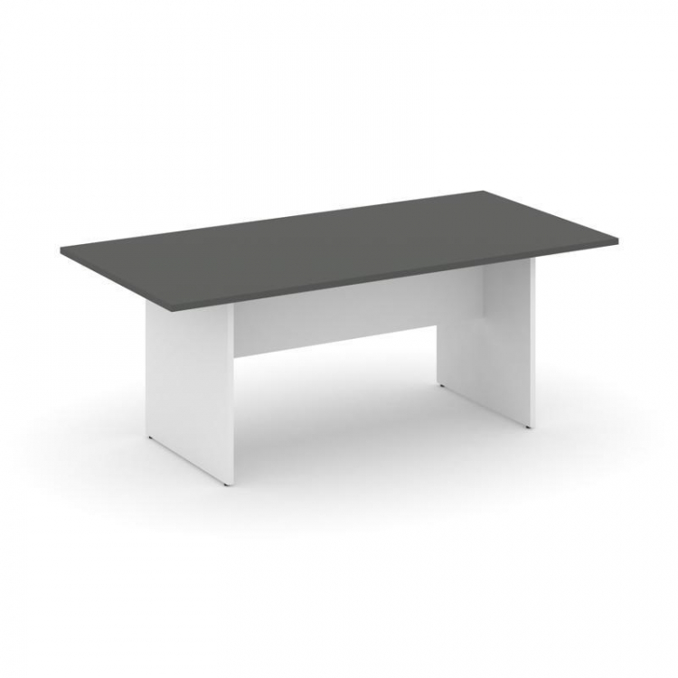 Style Project Стол переговорный SN-D.SPRG-002 Антрацит/Белый 1980*980*750