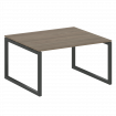 Metal System Quattro Переговорный стол (1 столешница) на О-образном м/к 50БО.ПРГ-1.3 Вяз Благородный