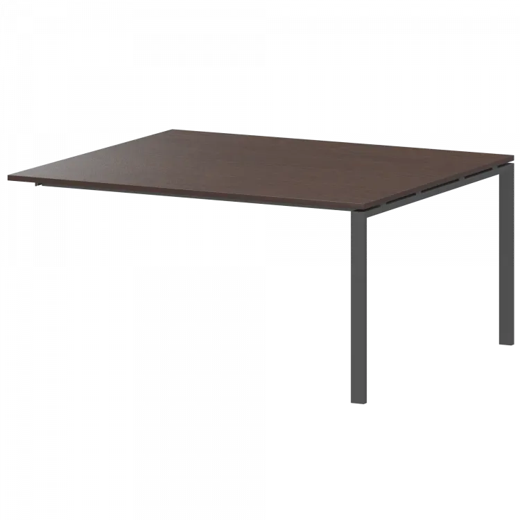 Модуль стола переговорного АМЭ-003.123 Дуб венге/Антрацит 1400x1236x760 Арго-М