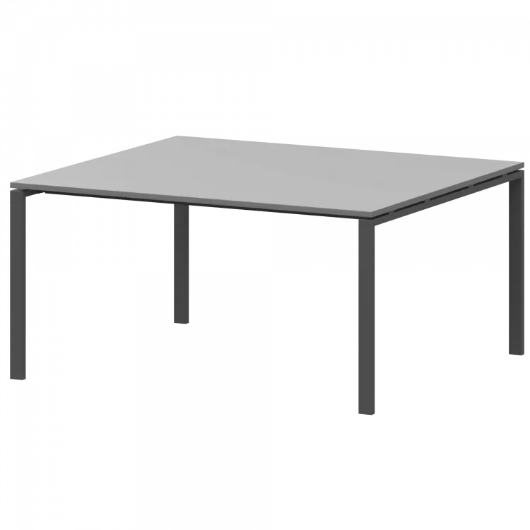 Стол переговорный на металлокаркасе АМП-002.123 Серый/Антрацит 1200x1236x760 Арго-М