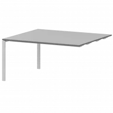 Модуль стола переговорного АМЭ-003.123 Серый/Белый 1400x1236x760 Арго-М