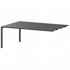 Модуль стола переговорного АМЭ-005.123 Антрацит/Антрацит 1800x1236x760 Арго-М
