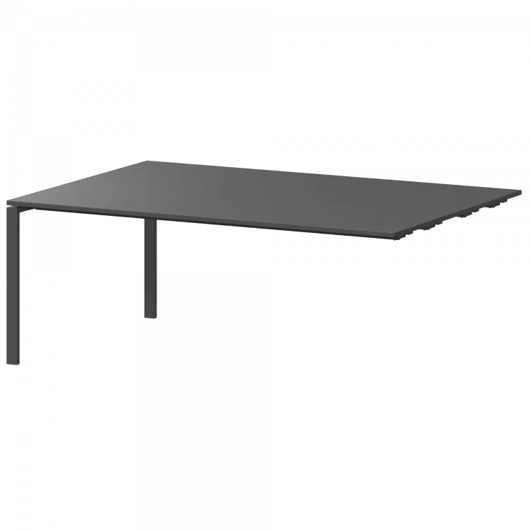 Модуль стола переговорного АМЭ-005.123 Антрацит/Антрацит 1800x1236x760 Арго-М