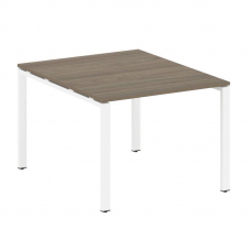 Metal System Переговорный стол (1 столешница) на П-образном м/к БП.ПРГ-1.1 Вяз Благородный/Металл Бе