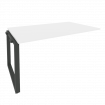 Onix Проходной наборный элемент переговорного стола O.MO-NPRG-4 Белый Бриллиант/Металл Антрацит 1580