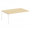 Metal System Проходной элемент перег. стола на А-образном м/к БА.ППРГ-5 Акация Лорка/Металл Белый 18