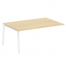 Metal System Проходной элемент перег. стола на А-образном м/к БА.ППРГ-5 Акация Лорка/Металл Белый 18