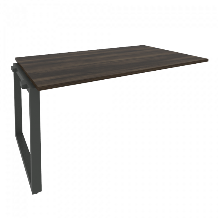 Onix Проходной наборный элемент переговорного стола O.MO-NPRG-4 Дуб Мали/Металл Антрацит 1580*980*75