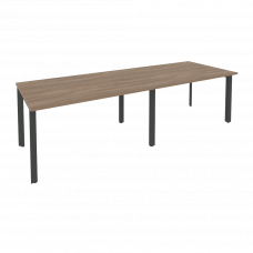 Onix Стол переговорный O.MP-PRG-2.3 Дуб Аризона/Металл Антрацит 2760*980*750