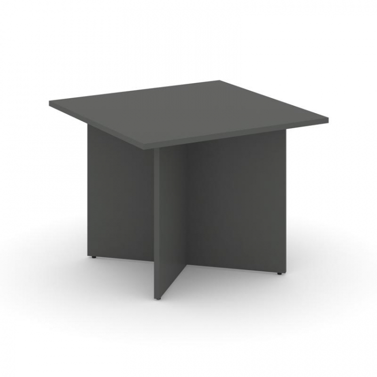 Style Project Стол переговорный квадрат. SN-D.SPRG-003 Антрацит 980*980*750