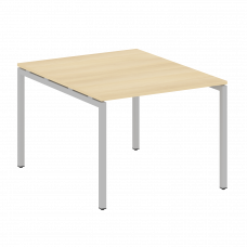 Metal System Quattro Переговорный стол (1 столешница) на П-образном м/к 40БП.ПРГ-1.1 Акация Лорка/Ме
