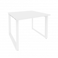 Onix Стол переговорный O.MO-PRG-1.1 Белый Бриллиант/Металл Белый 980*980*750