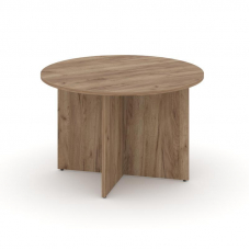 Style Project Стол переговорный кругл. SN-D.SPRG-004 Дуб Табак 1180*1180*750