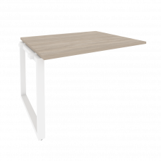 Onix Проходной наборный элемент переговорного стола O.MO-NPRG-2 Дуб Аттик/Металл Белый 1180*980*750