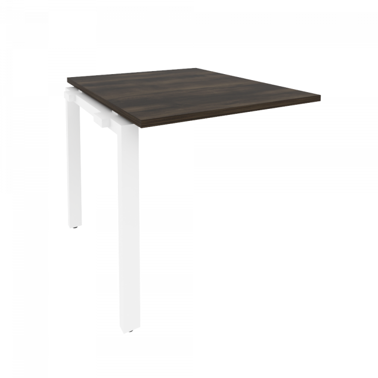 Onix Проходной наборный элемент переговорного стола O.MP-NPRG-0 Дуб Мали/Металл Белый 780*980*750