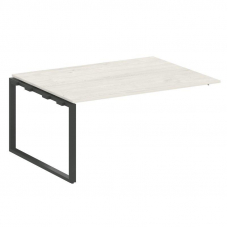 Metal System Проходной элемент перег. стола на О-образном м/к БО.ППРГ-4 Дуб Наварра/Металл Антрацит