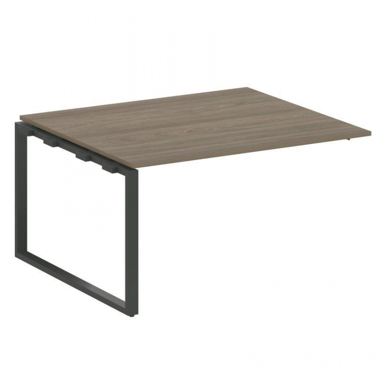 Metal System Проходной элемент перег. стола на О-образном м/к БО.ППРГ-3 Вяз Благородный/Металл Антра