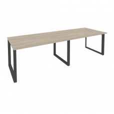 Onix Стол переговорный O.MO-PRG-2.3 Дуб Аттик/Металл Антрацит 2760*980*750