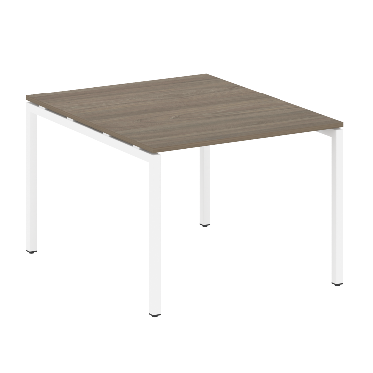 Metal System Quattro Переговорный стол (1 столешница) на П-образном м/к 40БП.ПРГ-1.1 Вяз Благородный