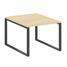 Metal System Переговорный стол (1 столешница) на О-образном м/к БО.ПРГ-1.1 Акация Лорка/Металл Антра