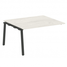 Metal System Проходной элемент перег. стола на А-образном м/к БА.ППРГ-3 Дуб Наварра/Металл Антрацит