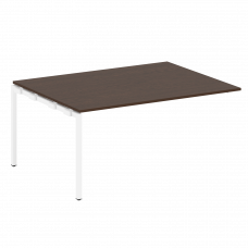 Metal System Quattro Проходной элемент перег. стола на П-образном м/к 40БП.ППРГ-4 Венге Цаво/Металл