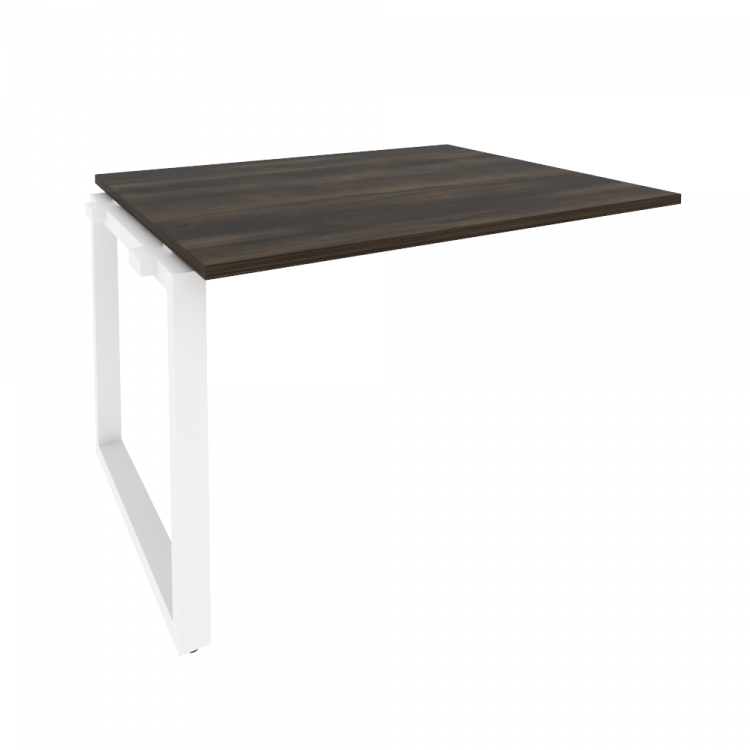 Onix Проходной наборный элемент переговорного стола O.MO-NPRG-2 Дуб Мали/Металл Белый 1180*980*750