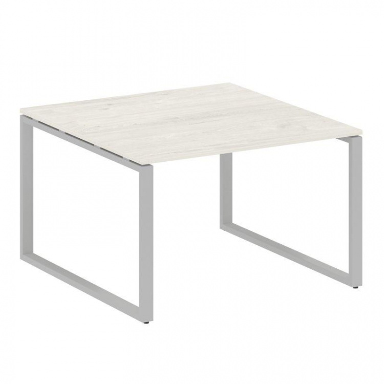 Metal System Переговорный стол (1 столешница) на О-образном м/к БО.ПРГ-1.2 Дуб Наварра/Металл Серый