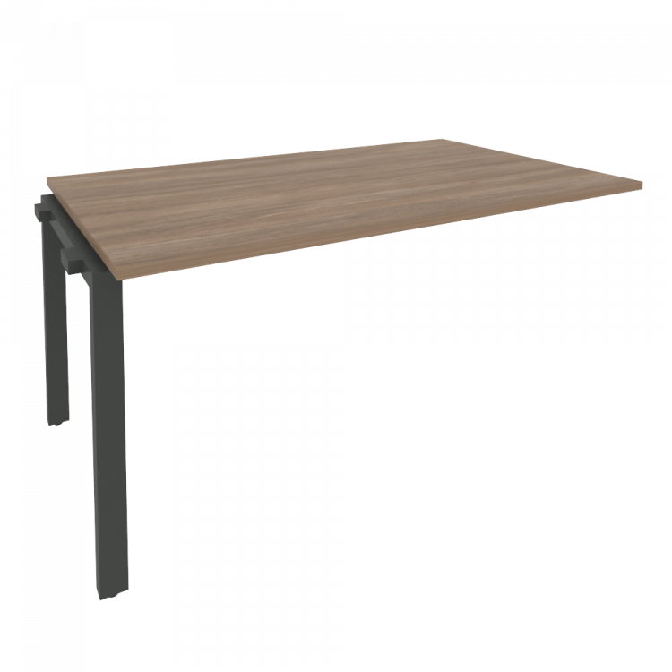 Onix Проходной наборный элемент переговорного стола O.MP-NPRG-4 Дуб Аризона/Металл Антрацит 1580*980