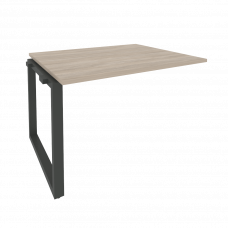 Onix Проходной наборный элемент переговорного стола O.MO-NPRG-2 Дуб Аттик/Металл Антрацит 1180*980*7