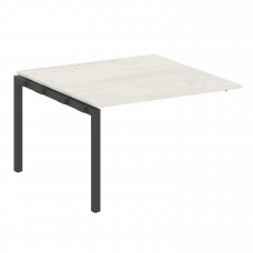 Metal System Quattro Проходной элемент перег. стола на П-образном м/к 50БП.ППРГ-2 Дуб Наварра/Металл