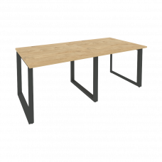 Onix Стол переговорный O.MO-PRG-2.1 Тиквуд Светлый/Металл Антрацит 1960*980*750