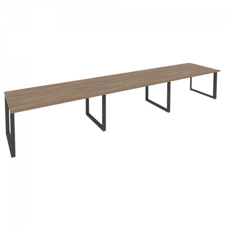 Onix Стол переговорный O.MO-PRG-3.4 Дуб Аризона/Металл Антрацит 4740*980*750