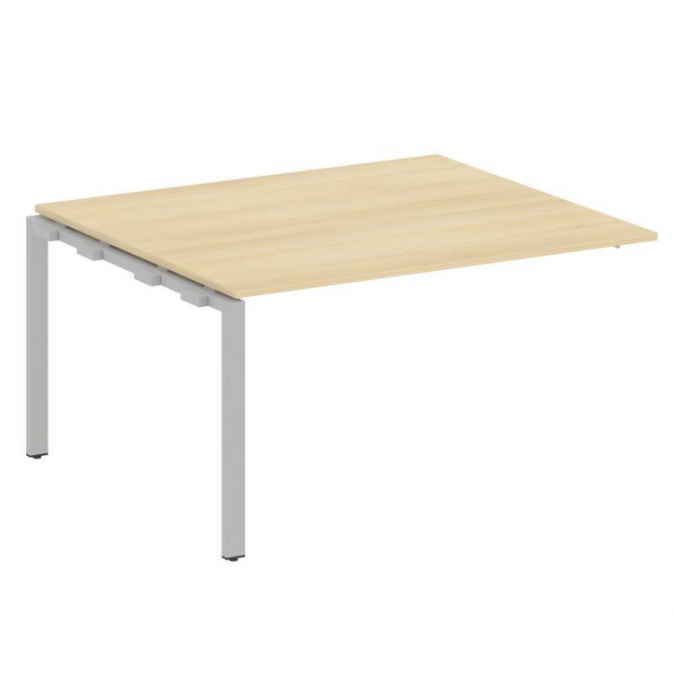 Metal System Проходной элемент перег. стола на П-образном м/к БП.ППРГ-3 Акация Лорка/Металл Серый 14