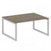 Metal System Quattro Переговорный стол (1 столешница) на О-образном м/к 50БО.ПРГ-1.4 Вяз Благородный