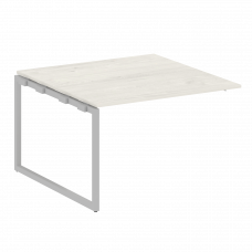 Metal System Quattro Проходной элемент перег. стола на О-образном м/к 40БО.ППРГ-2 Дуб Наварра/Металл