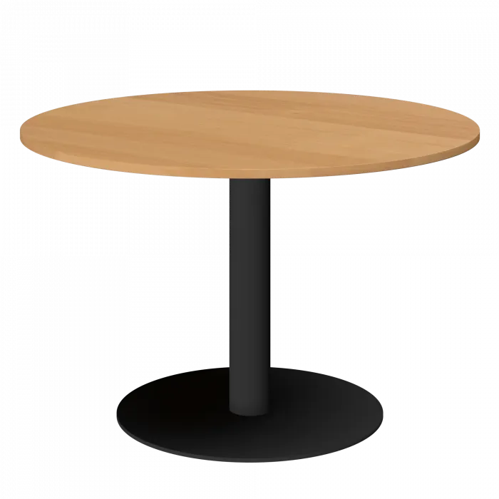 Стол круглый АМ-Д120 Ольха/Антрацит 1200x1200x760 Арго-М