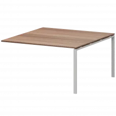 Модуль стола переговорного АМЭ-002.123 Темный шимо/Белый 1200x1236x760 Арго-М