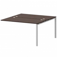 Модуль двойной на 2 рабочих места АМБЭ-002.60 Дуб венге/Белый 1200x1236x760 Арго-М