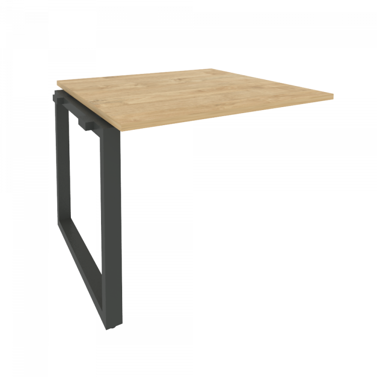 Onix Проходной наборный элемент переговорного стола O.MO-NPRG-1 Тиквуд Светлый/Металл Антрацит 980*9