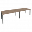 Onix Стол переговорный O.MP-PRG-2.4 Дуб Аризона/Металл Антрацит 3160*980*750 Onix Стол переговорный O.MP-PRG-2.4 Дуб Аризона/Металл Антрацит 3160*980*750