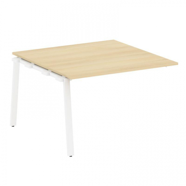 Metal System Проходной элемент перег. стола на А-образном м/к БА.ППРГ-2 Акация Лорка/Металл Белый 12