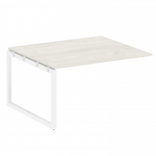 Metal System Quattro Проходной элемент перег. стола на О-образном м/к 50БО.ППРГ-3 Дуб Наварра/Металл