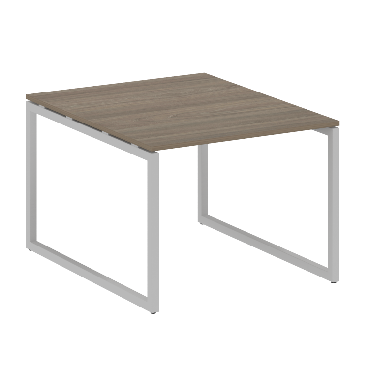 Metal System Quattro Перег. стол (1 столешница) на О-образном м/к 40БО.ПРГ-1.1 Вяз Благородный/Метал