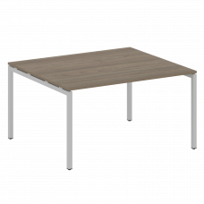 Metal System Quattro Переговорный стол (1 столешница) на П-образном м/к 40БП.ПРГ-1.3 Вяз Благородный