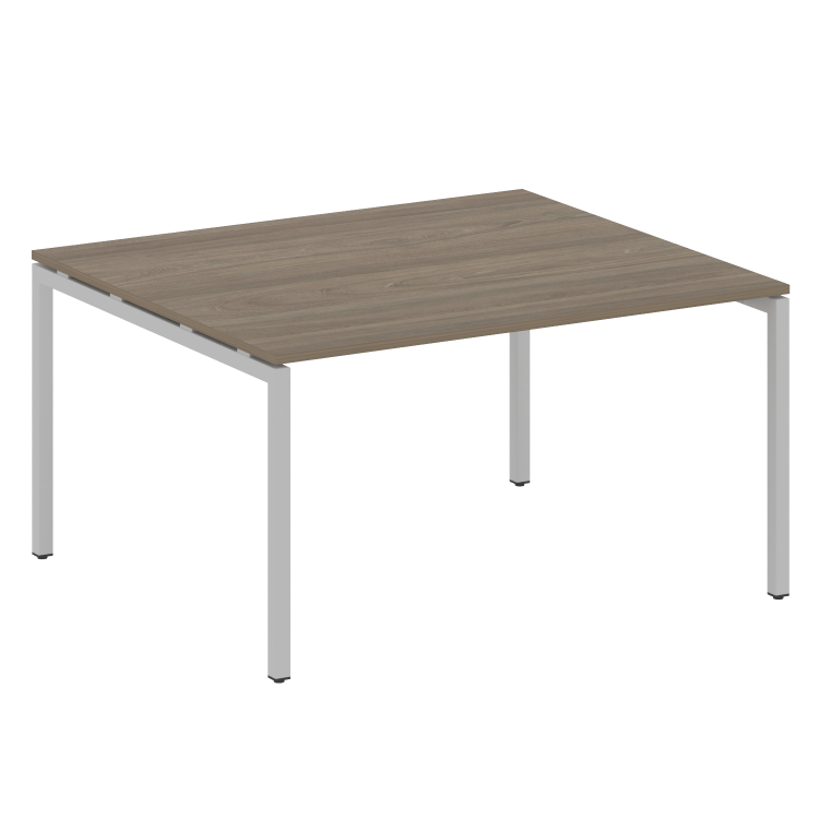 Metal System Quattro Переговорный стол (1 столешница) на П-образном м/к 40БП.ПРГ-1.3 Вяз Благородный